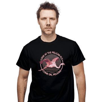 Shirts T-Shirts, Unisex / Small / Black Fly Pelican