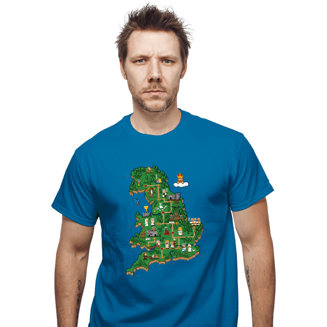 Daily_Deal_Shirts T-Shirts, Unisex / Small / Sapphire Super Monty World