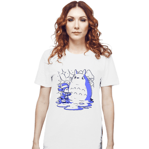 Daily_Deal_Shirts T-Shirts, Unisex / Small / White My Neighbor Snowman