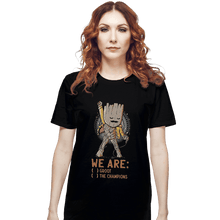Load image into Gallery viewer, Shirts T-Shirts, Unisex / Small / Black We Are Groot The Champions
