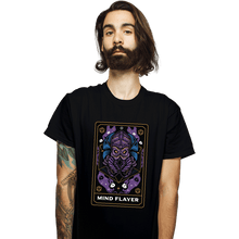 Load image into Gallery viewer, Shirts T-Shirts, Unisex / Small / Black Mind Flayer Tarot
