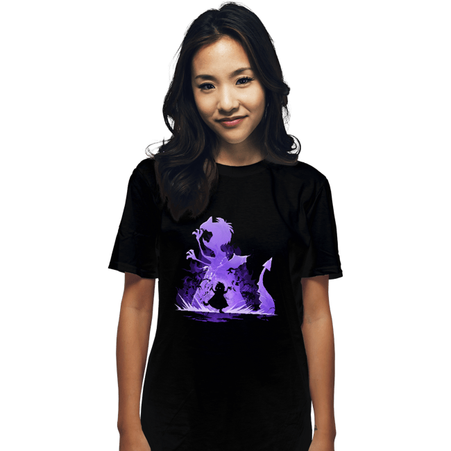 Secret_Shirts T-Shirts, Unisex / Small / Black Bad Witch Dragon