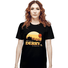 Load image into Gallery viewer, Shirts T-Shirts, Unisex / Small / Black Welcome To Derry
