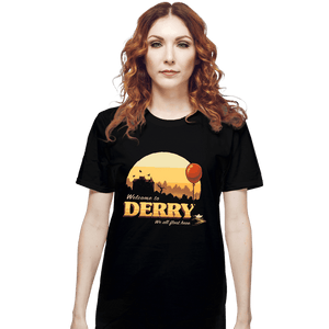 Shirts T-Shirts, Unisex / Small / Black Welcome To Derry