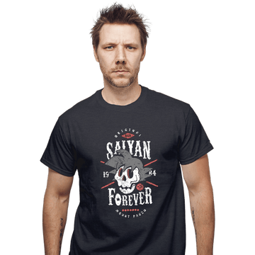 Shirts T-Shirts, Unisex / Small / Dark Heather Saiyan Forever