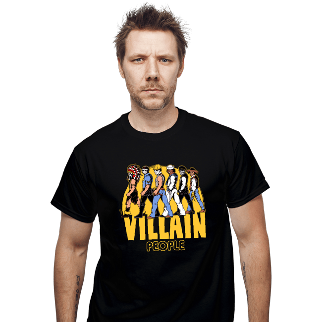 Daily_Deal_Shirts T-Shirts, Unisex / Small / Black The Villain People