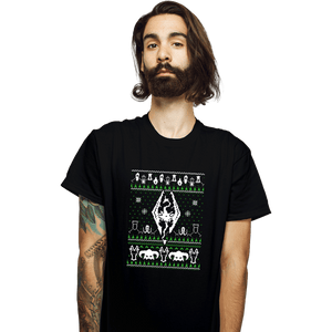 Shirts T-Shirts, Unisex / Small / Black Skyrim Sweater