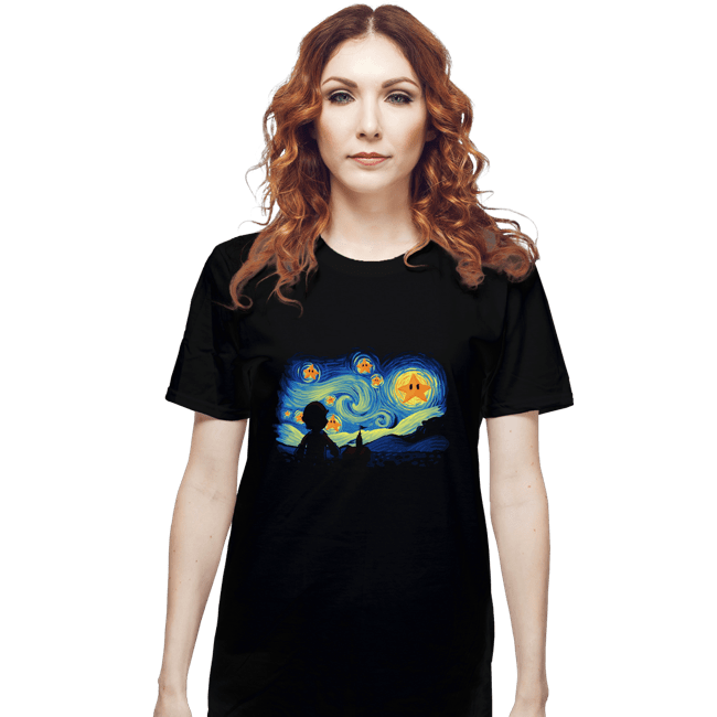 Secret_Shirts T-Shirts, Unisex / Small / Black Super Starry Bros