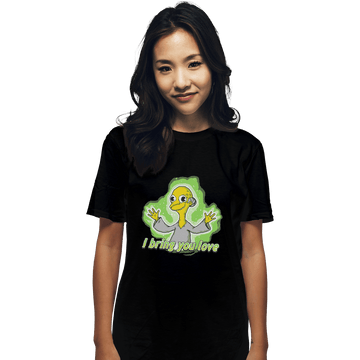 Shirts T-Shirts, Unisex / Small / Black I Bring You Love