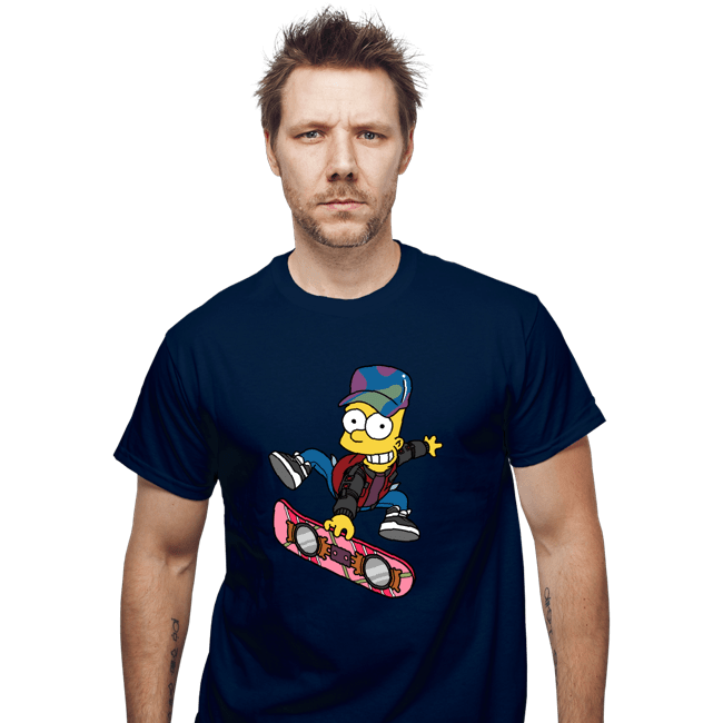 Daily_Deal_Shirts T-Shirts, Unisex / Small / Navy Bart To The Future