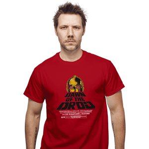 Shirts T-Shirts, Unisex / Small / Red Dawn Of The Droid
