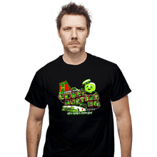 Load image into Gallery viewer, Secret_Shirts T-Shirts, Unisex / Small / Black Greetings From Ghost HQ
