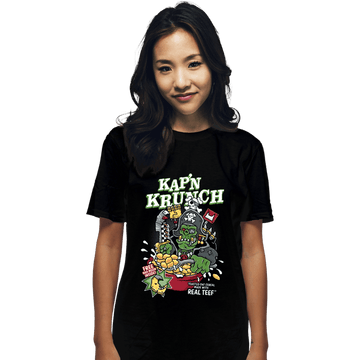 Secret_Shirts T-Shirts, Unisex / Small / Black Kap'n Krunch!