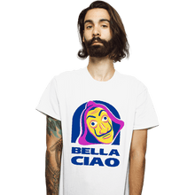 Load image into Gallery viewer, Shirts T-Shirts, Unisex / Small / White Bella Ciao Tacos
