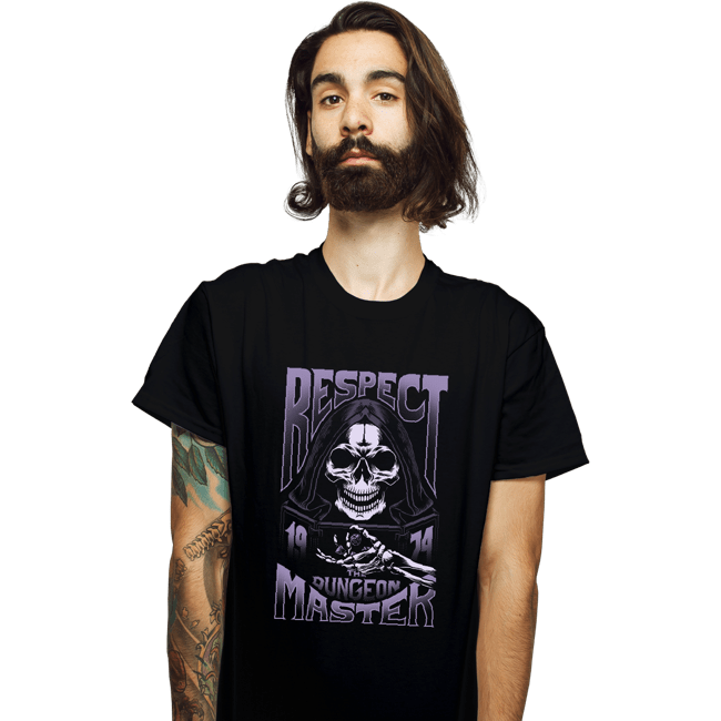 Secret_Shirts T-Shirts, Unisex / Small / Black Respect The DM