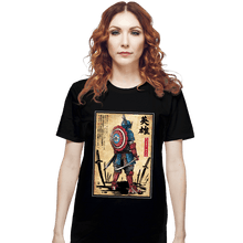 Load image into Gallery viewer, Daily_Deal_Shirts T-Shirts, Unisex / Small / Black Captain Samurai
