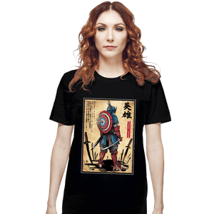 Daily_Deal_Shirts T-Shirts, Unisex / Small / Black Captain Samurai