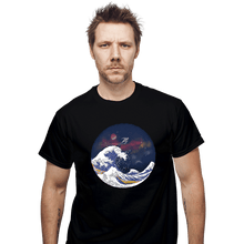 Load image into Gallery viewer, Daily_Deal_Shirts T-Shirts, Unisex / Small / Black Surfing The Great Wave
