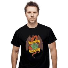 Load image into Gallery viewer, Shirts T-Shirts, Unisex / Small / Black RPG Dragon
