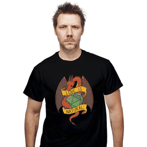 Shirts T-Shirts, Unisex / Small / Black RPG Dragon
