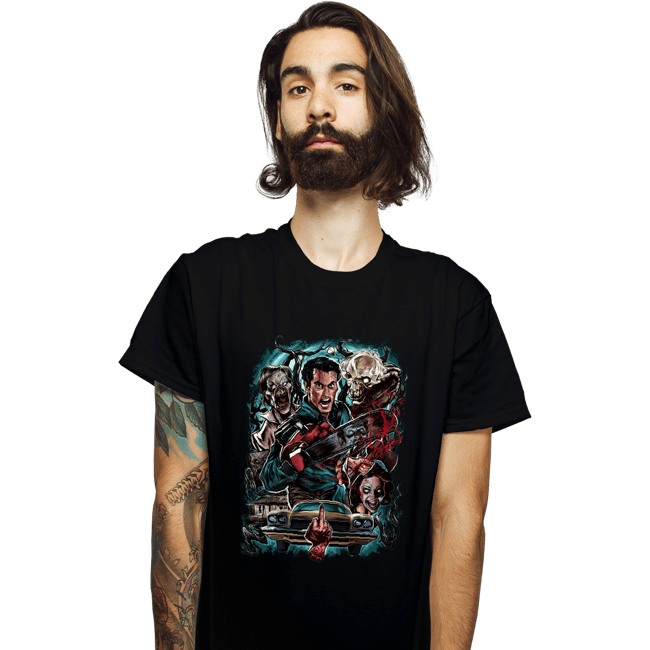 Secret_Shirts T-Shirts, Unisex / Small / Black Kicking The Devil!