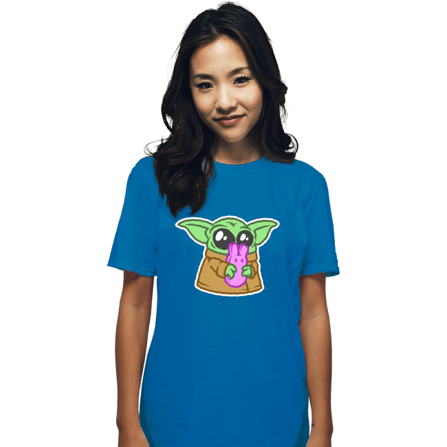 Daily_Deal_Shirts T-Shirts, Unisex / Small / Sapphire Peep-Alorian