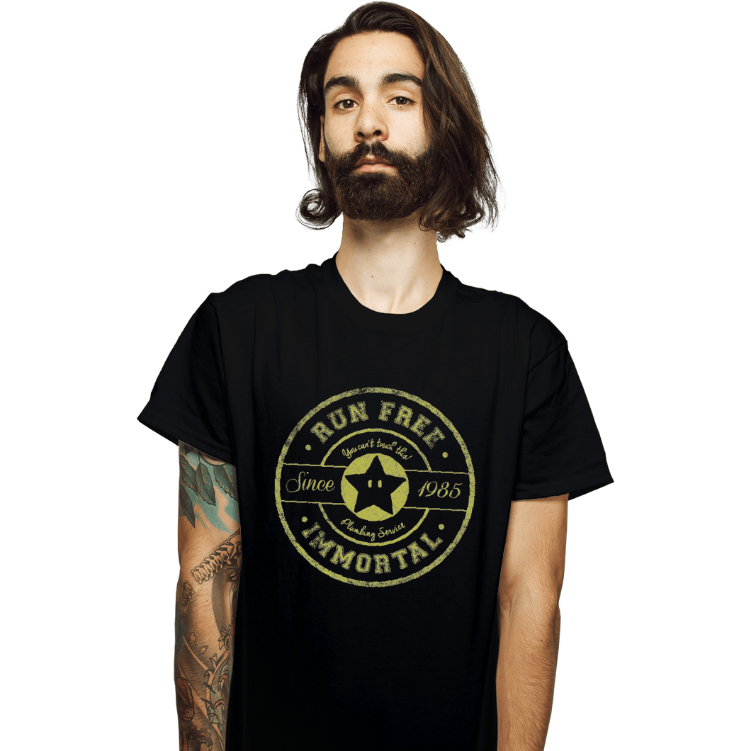 Shirts T-Shirts, Unisex / Small / Black Star