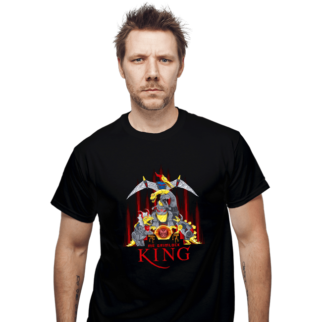 Secret_Shirts T-Shirts, Unisex / Small / Black Me Grimlock, King