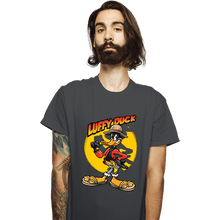 Load image into Gallery viewer, Daily_Deal_Shirts T-Shirts, Unisex / Small / Charcoal Luffy Duck

