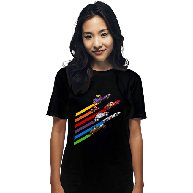 Daily_Deal_Shirts T-Shirts, Unisex / Small / Black Racing Streaks