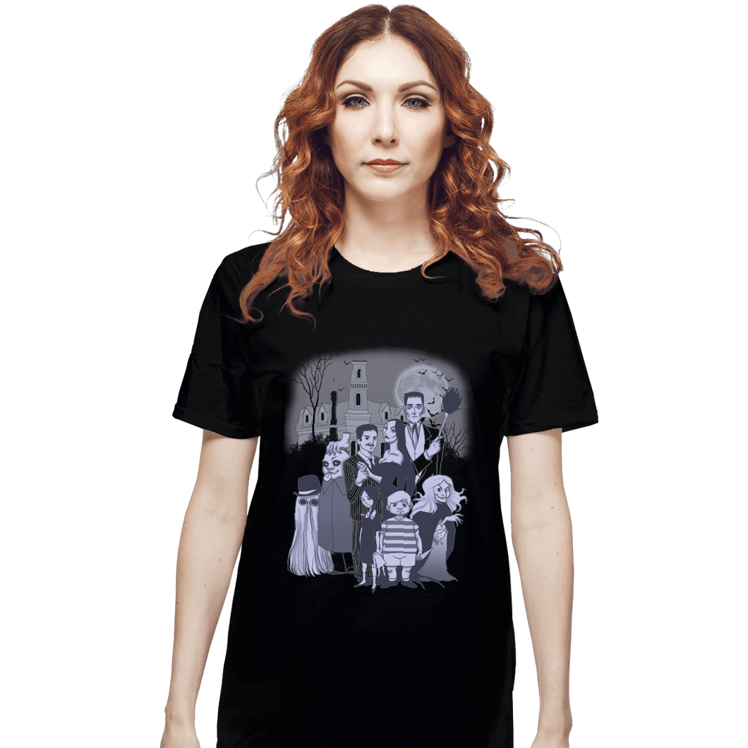 Shirts T-Shirts, Unisex / Small / Black Family Portrait