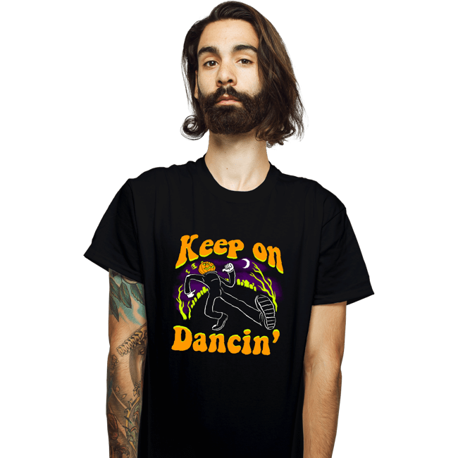 Secret_Shirts T-Shirts, Unisex / Small / Black Keep On Dancin'