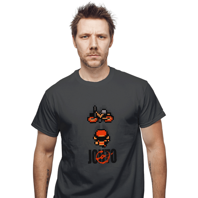Shirts T-Shirts, Unisex / Small / Charcoal Neo Johto
