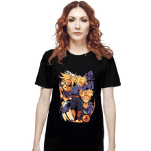 Load image into Gallery viewer, Daily_Deal_Shirts T-Shirts, Unisex / Small / Black Saiyan Time Traveller
