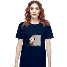 Load image into Gallery viewer, Secret_Shirts T-Shirts, Unisex / Small / Navy Chilly Brown
