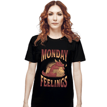 Load image into Gallery viewer, Daily_Deal_Shirts T-Shirts, Unisex / Small / Black Monday Feelings
