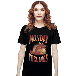 Daily_Deal_Shirts T-Shirts, Unisex / Small / Black Monday Feelings