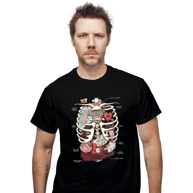 Shirts T-Shirts, Unisex / Small / Black Anatomy Of A DM