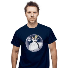 Load image into Gallery viewer, Shirts T-Shirts, Unisex / Small / Navy Fly In A Bubble
