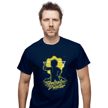 Shirts T-Shirts, Unisex / Small / Navy Retro Special Dweller