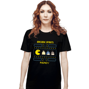 Secret_Shirts T-Shirts, Unisex / Small / Black Arcade Spirits