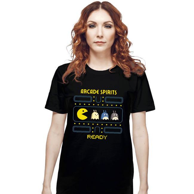 Secret_Shirts T-Shirts, Unisex / Small / Black Arcade Spirits