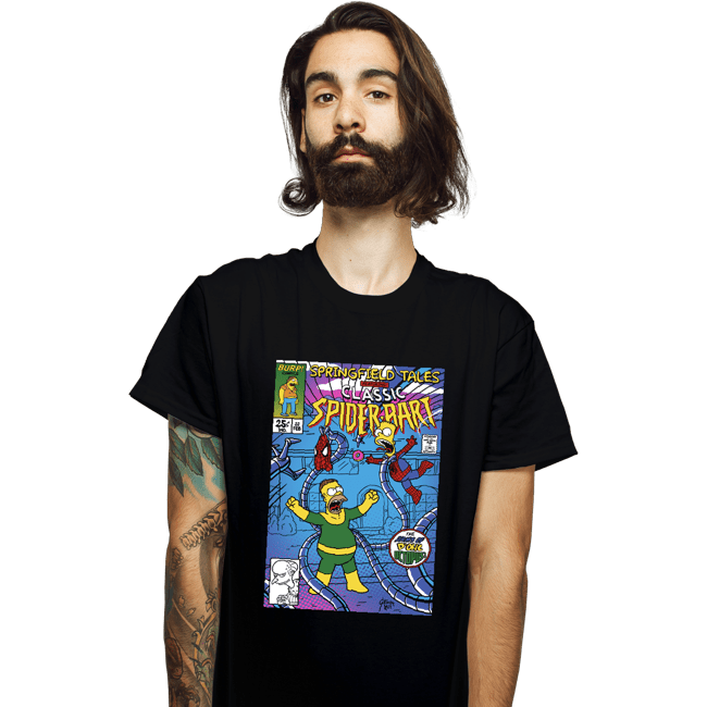 Secret_Shirts T-Shirts, Unisex / Small / Black Spider Bart V Dohc Ock