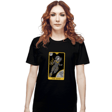 Load image into Gallery viewer, Shirts T-Shirts, Unisex / Small / Black Tarot The Star
