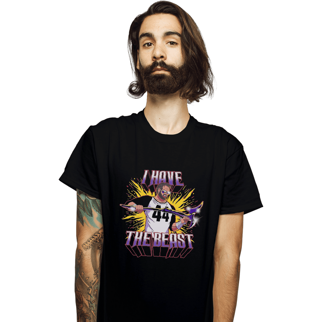 Shirts T-Shirts, Unisex / Small / Black I Have The Beast