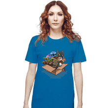 Load image into Gallery viewer, Shirts T-Shirts, Unisex / Small / Sapphire Kawaii Full Team
