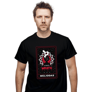 Shirts T-Shirts, Unisex / Small / Black Wrath Dragon Sin Tarot