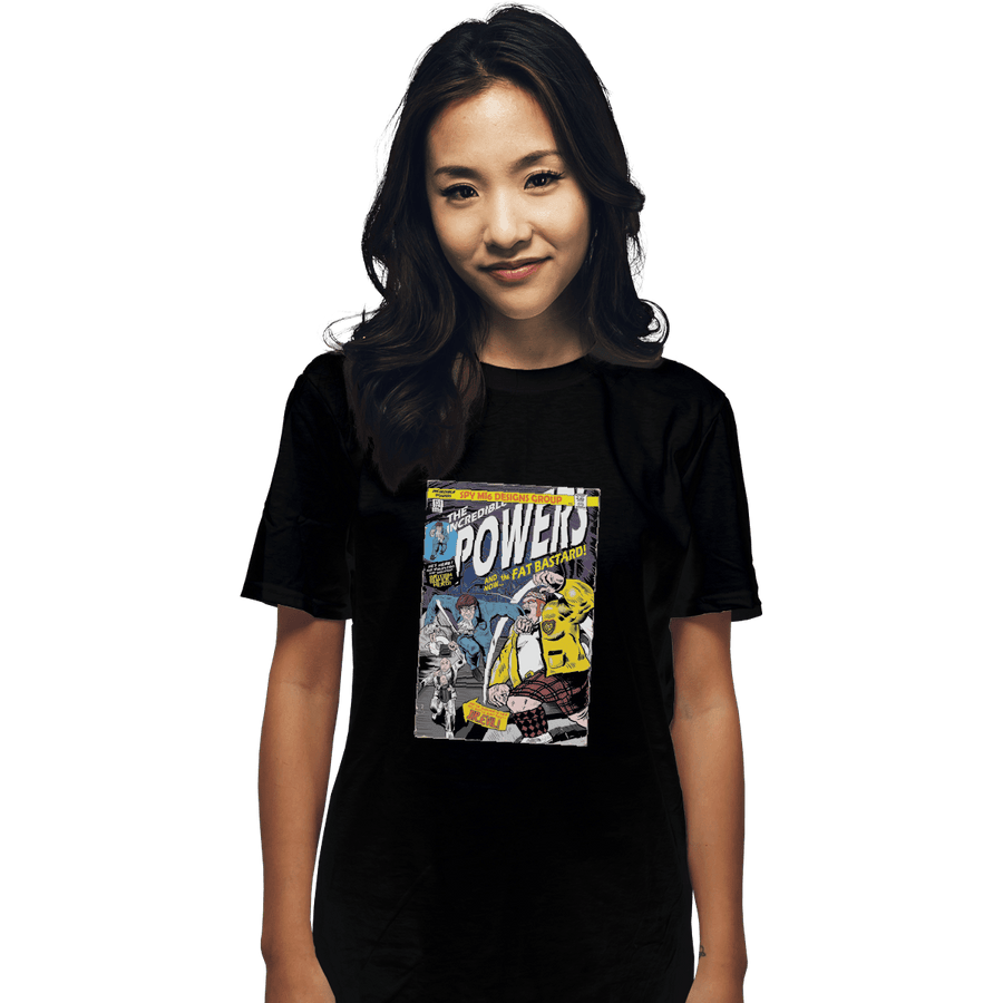 Shirts T-Shirts, Unisex / Small / Black The Incredible Powers