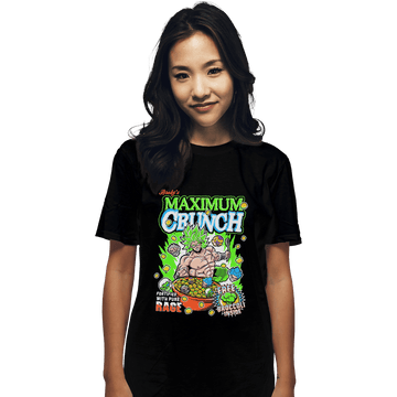 Shirts T-Shirts, Unisex / Small / Black Maximum Crunch