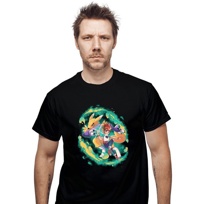 Shirts T-Shirts, Unisex / Small / Black Digi Fox